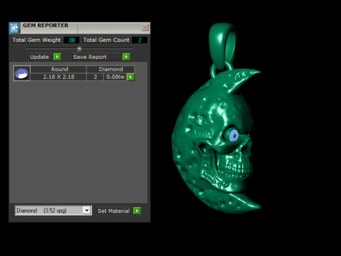 Dark Totem Pendant Collection 3D Print Model