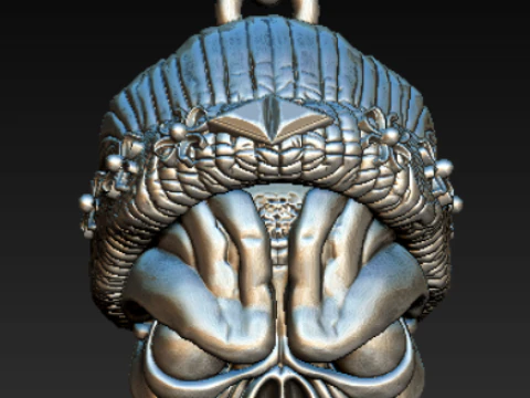 Dark Totem Pendant Collection 3D Print Model