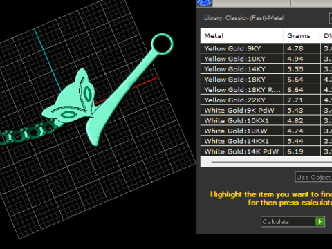 Diamond Fox-connector 3D printmodel