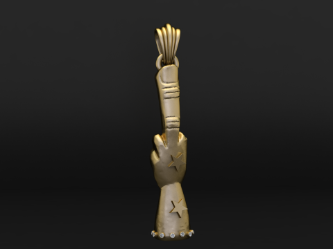 Colgante de personaje de pájaro de dibujos animados Modelo de impresión 3D