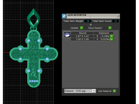 Cartoon Bird Character Pendant 3D Print Model