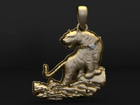 Dog Companion Pendant Collection 3D Print Model