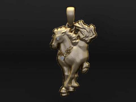 Dog Companion Pendant Collection 3D Print Model