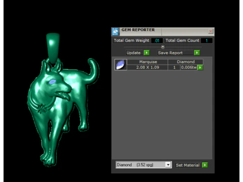 Dog Companion Pendant Collection 3D Print Model