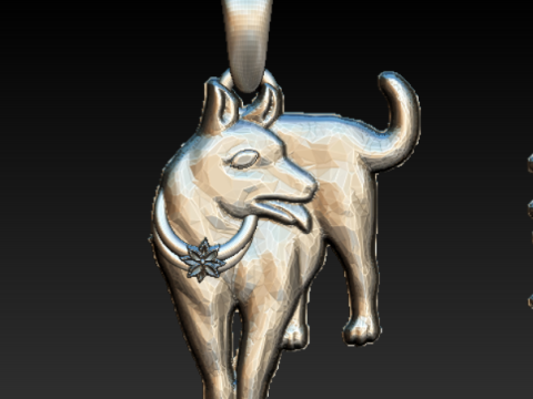 Collezione di ciondoli per cani da compagnia Modello di stampa 3D