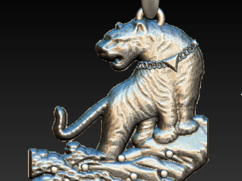 Dog Companion Pendant Collection 3D Print Model