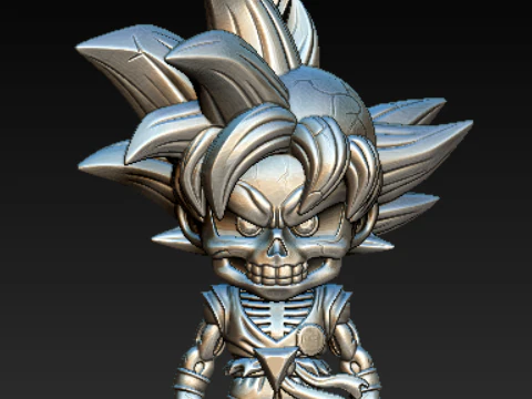 Demon Ram Skull Pendant Collection 3D Print Model