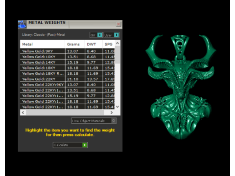 Collection de pendentifs crâne de bélier démon Modèles 3D en vedette