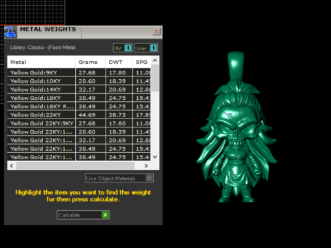 Collection de pendentifs crâne de bélier démon Modèles 3D en vedette