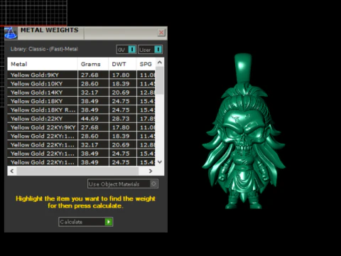 Demon Ram Skull Pendant Collection 3D Print Model