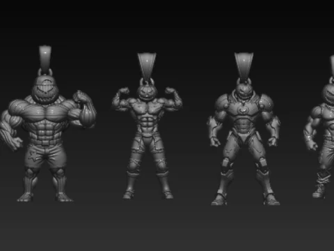 The Arcane Overlord Pendant Collection 3D Print Model