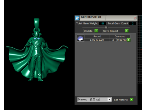 The Arcane Overlord Pendant Collection 3D Print Model