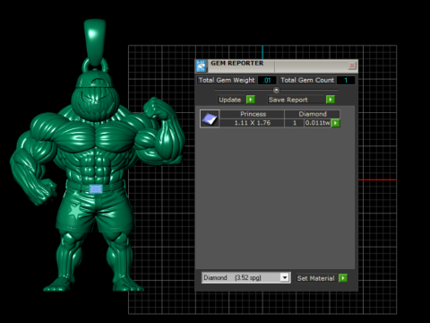 The Arcane Overlord Pendant Collection 3D Print Model