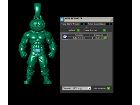 The Arcane Overlord Pendant Collection 3D Print Model