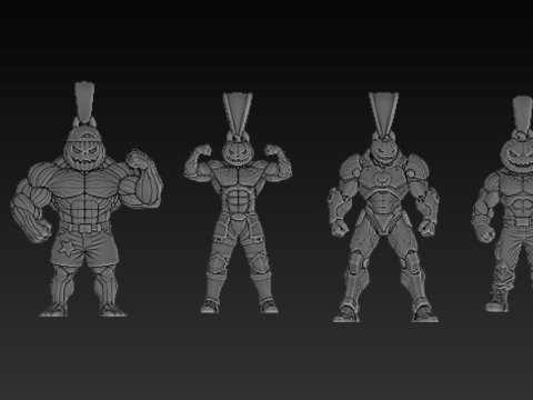 The Arcane Overlord Pendant Collection 3D Print Model