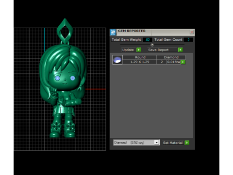 जोकर बस्ट पेंडेंट संग्रह 3D प्रिंट मॉडल