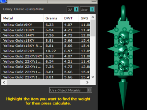 Coleção de pingentes de luxo Clover Diamond Modelo de Impressão 3D