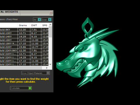 Coleção de pingentes de luxo Clover Diamond Modelo de Impressão 3D