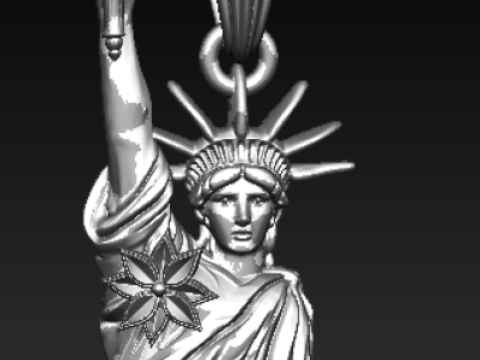 Coleção de pingentes de luxo Clover Diamond Modelo de Impressão 3D