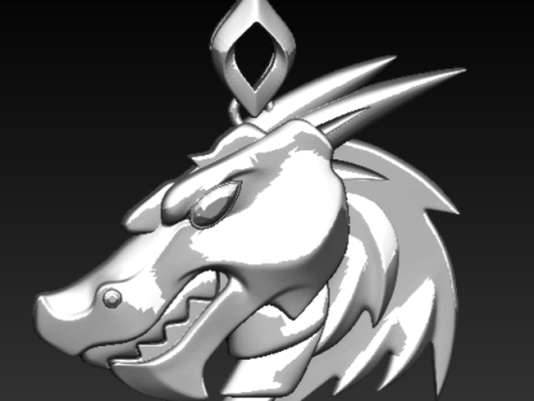 Coleção de pingentes de luxo Clover Diamond Modelo de Impressão 3D