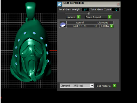Hooded Wraith Mask Pendant 3D Print Model