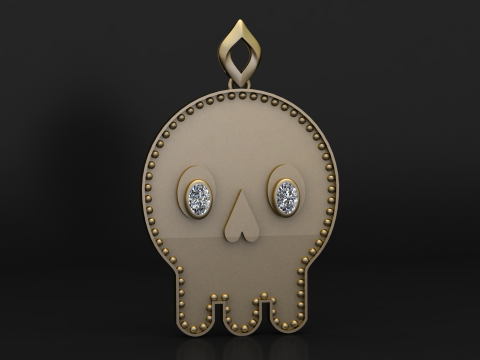 神秘万圣节吊坠系列 3D 打印模型