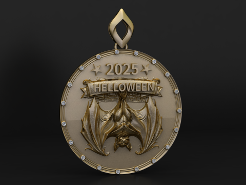 神秘万圣节吊坠系列 3D 打印模型