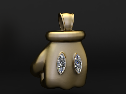 神秘万圣节吊坠系列 3D 打印模型