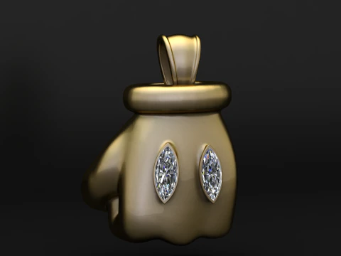 Mystic Halloween Pendant Collection 3D Print Model
