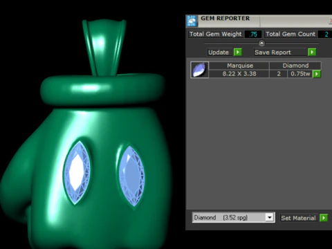 Mystic Halloween Pendant Collection 3D Print Model