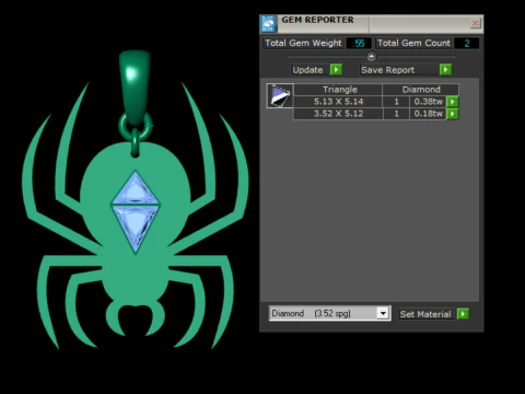 Mystic Halloween Pendant Collection 3D Print Model