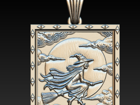 神秘万圣节吊坠系列 3D 打印模型