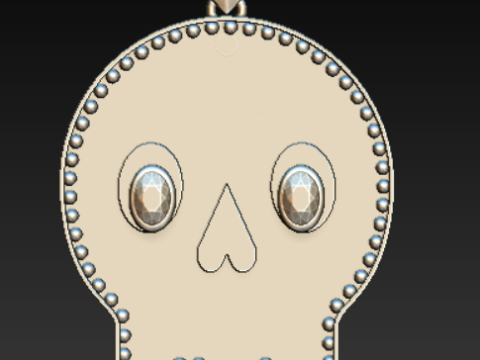 神秘万圣节吊坠系列 3D 打印模型