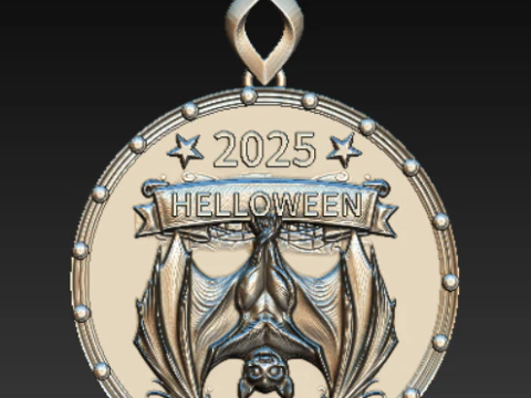 Mystic Halloween Pendant Collection 3D Print Model