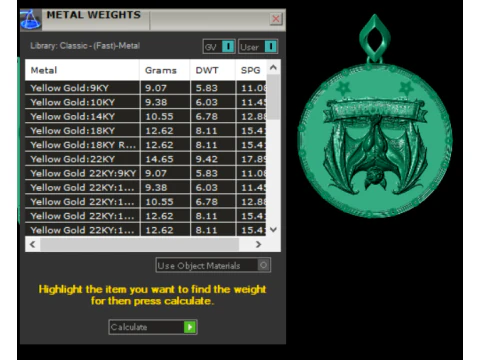 Mystic Halloween Pendant Collection 3D Print Model
