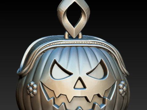 Evil Pumpkin King Pendant Collection 3D Print Model