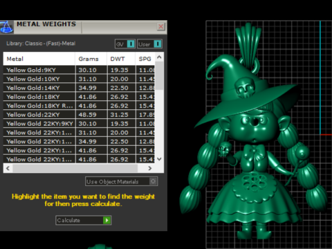 प्यारा बनी गार्जियन पेंडेंट 3डी प्रिंट करने योग्य मॉडल 3D प्रिंट मॉडल