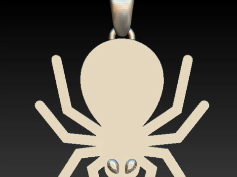 Haunted Castle Halloween Pendant 3D Printable Model 3D Print Model