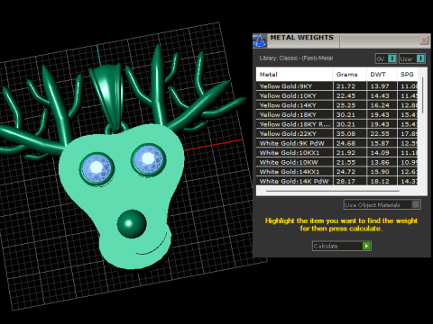Wisiorek z poroża ducha Model do druku 3D Model do druku 3D