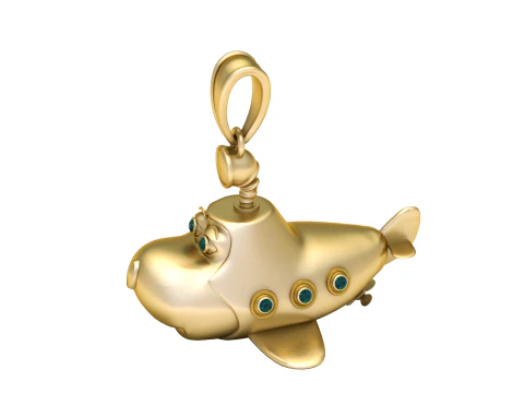 Sky Buddy Airplane Pendant 3D Print Model
