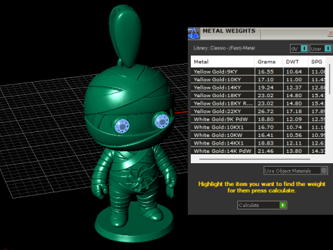 Cute Mummy Character Pendant 3D Printable Model 3D Print Model