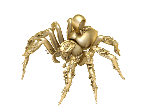 Venom Widow Spider Pendant 3D Printable Model 3D Print Model