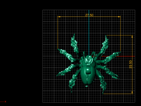 Venom Widow Spider hanger 3D afdrukbaar model 3D printmodel