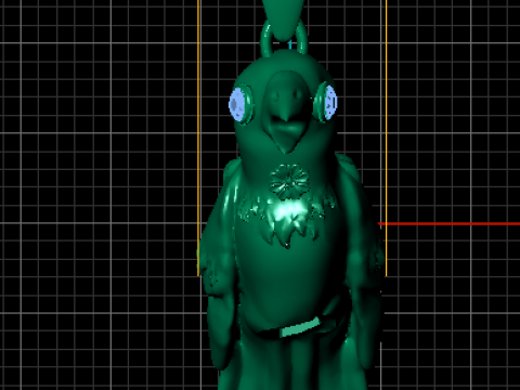 皇家宝石吊坠 3D 打印模型 3D 打印模型