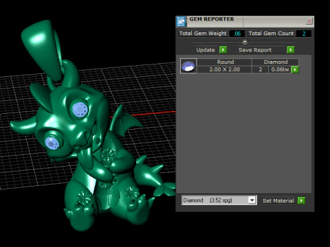 Cute Baby Dragon Pendant 3D Print Model