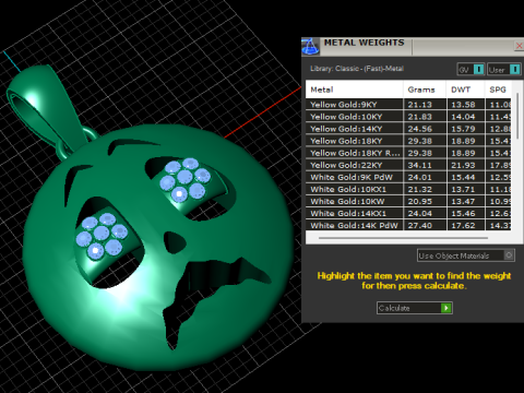 悲伤表情吊坠 3D 打印模型