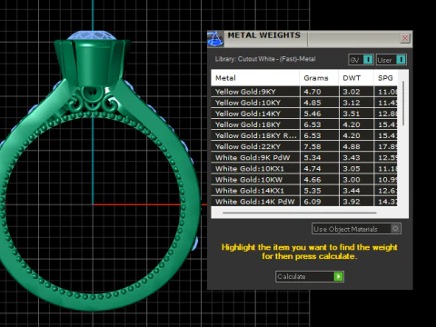 Royal Crown Engagement Ring 3D Print Model