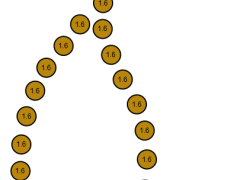 Pendentif élégant tourbillon de feuilles Modèles 3D en vedette