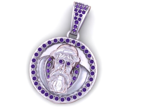 Подвеска «Королевский флакон духов» 3D Принт Модель