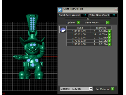 Cowboy Hero Character Pendant 3D Print Model